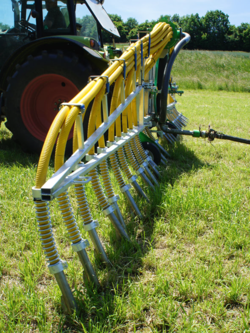 Schleppschuhverteiler